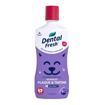 Dental Fresh Water Additive Advanced Plaque & Tartar for Cats & Dogs 17oz Dental Fresh Water Additive Advanced Plaque & Tartar for Cats & Dogs 17oz